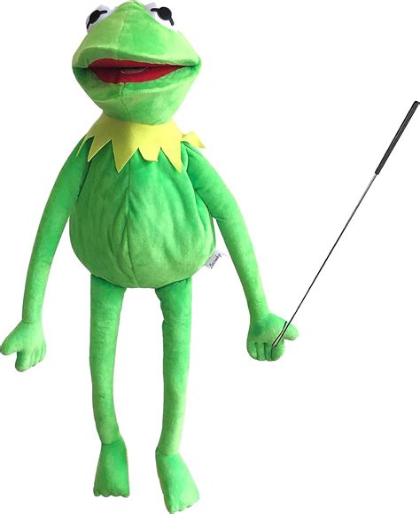 Kermit Frog Puppet With Puppets Arm Control Rod India Ubuy