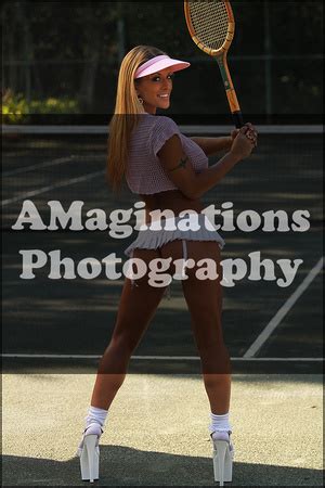 AMaginations Photography Tennis Micro Skirt Set