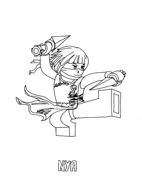 Coloriage codée ninja go : 70 dessins de coloriage ninjago à imprimer sur LaGuerche.com - Page 7