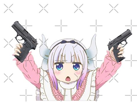 Kanna With The Guns By Edwintorres1041 Redbubble