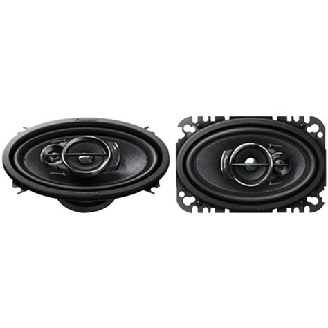 Pioneer 200w 4x6 Inch 3 Way 4 Ohms Coaxial Car Audio Speakers Pair Ts