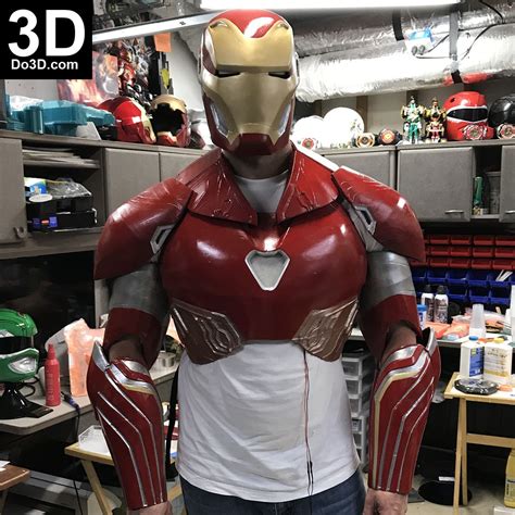 3d Printable Model Iron Man Mark Xlviii Full Upper Body Armor Suit