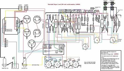 marshall valve amp circuit diagram