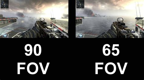 Black Ops 2 Fov Comparison Youtube