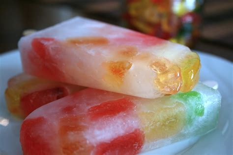Oregon Transplant Drunken Gummy Bear Popsicles