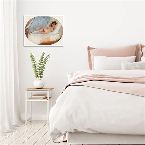 Reclining Nude By Vincent Van Gogh Wall Art Print Etsy