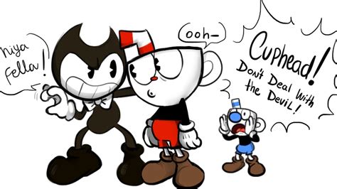 Cuphead Meets Bendy Comic Dub Bendy And The Ink Machine Animations
