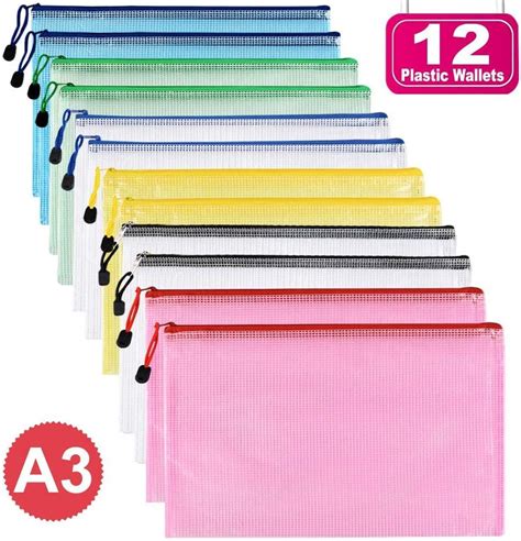 Plastic Wallets A3 Folders Plastic Folders Plastic Document Bags Zipper