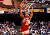 Today in sports history: 5-foot-7 Spud Webb soars in 1986 NBA slam dunk ...