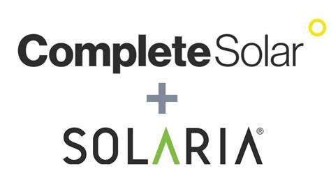 Complete Solar Solaria Complete Solaria An Industry Leading