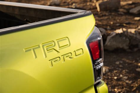 All New 2022 Electric Lime Metallic Toyota Tacoma Trd Pro And Trail