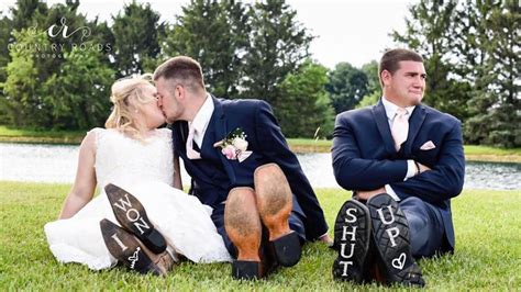 Heartbroken Best Man Poses With Couple In Wedding Photo Shoot Abc7