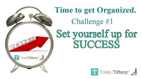 Set Yourself Up For Success Get Organized Challenge 1 Youtube