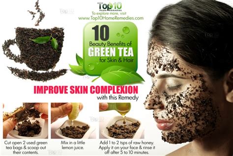 10 Reasons To Put Green Tea On Your Skin And Hair Top 10 Home Remedies
