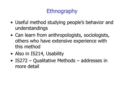 Ppt Ethnography Powerpoint Presentation Free Download Id 9467811