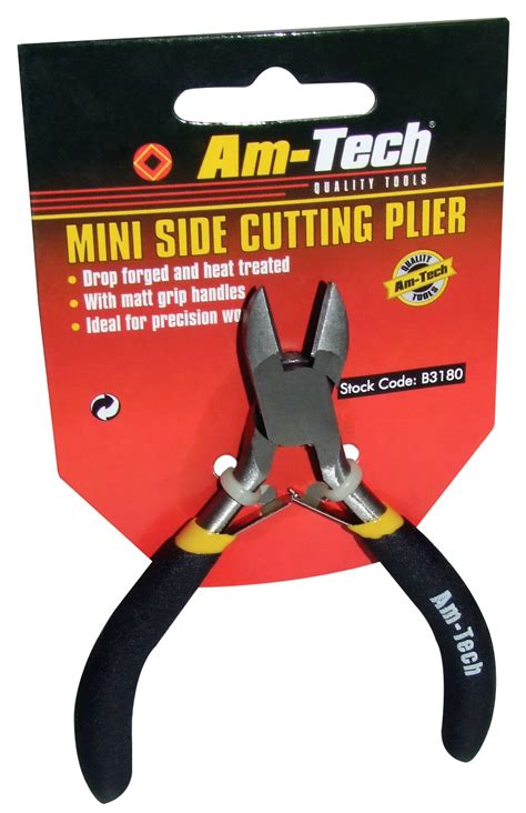 Mini Side Cutting Plier With Spring Amtech