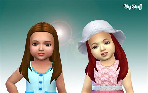 Sims 4 Hairs Mystufforigin Rebecca Hair Retextured Fo
