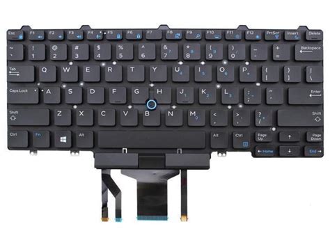 Laptop Backlit Keyboard For Dell Latitude E5470 E7470