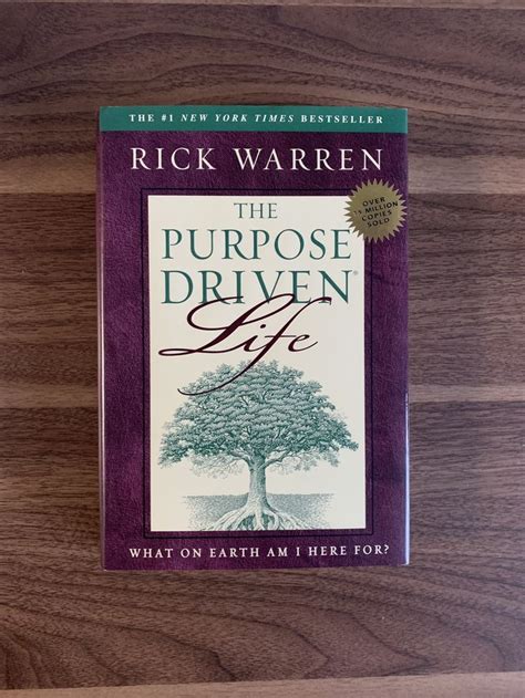 The Purpose Driven Life By Rick Warren Etsy Purpose Driven Life