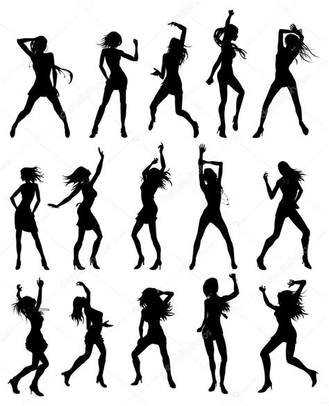 Silhouette Woman Dancing