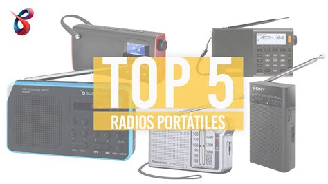 Top 5 Las Mejores Radios Portatiles Amfm Para Comprar En 2021 Youtube