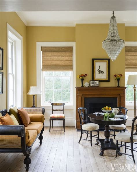 Yellow Statement Walls In Your Living Room Mustard Living Rooms Yellow