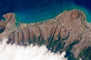 Satellite Image of Honolulu, Hawaii image - Free stock ...