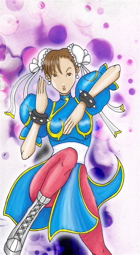 Fighting Game Girls Chun Li By Eduardus On Deviantart