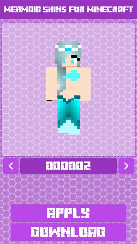 Mermaid Skins For Minecraft Peamazonitappstore For Android