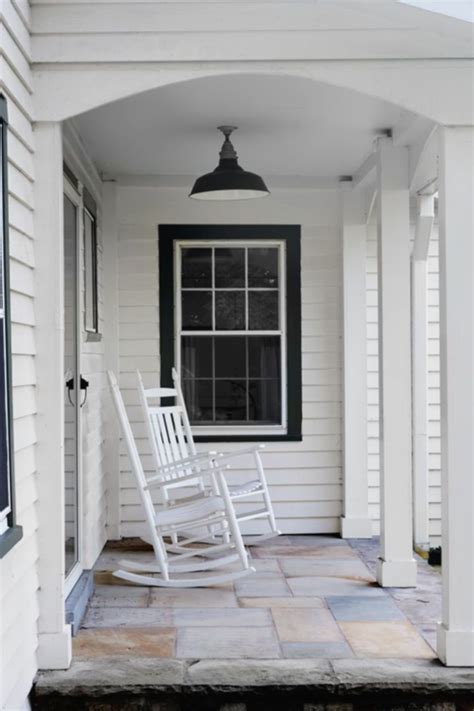 A house with a black and white color scheme like this is not only suitable to pair with a black roof, as we mentioned in one of. white-siding-black-trim-new - Wrightway Home Improvements ...