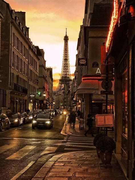 Sunset In Paris Rtravel