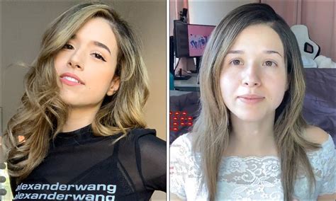 Pokimane With And Without Makeup I 2020 Med Bilder
