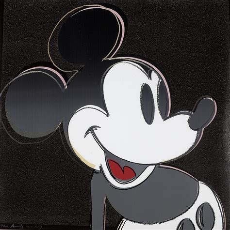 Andy Warhol 1928 1987 Mickey Mouse From Myths Christies