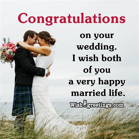 Congratulations Wedding Wishes
