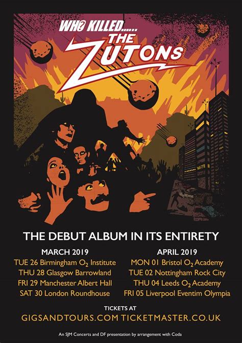 The Zutons Who Killed The Zutons Tour