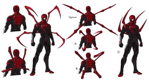 Superior Spider Man Costume Art Marvel Vs Capcom Infinite Art Gallery