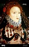 Ritratto della Regina Elisabetta Ist dell'Inghilterra da un artista ...