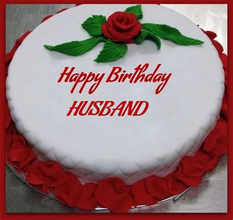 Happy Birthday My Dear Husband Cake Image Download
