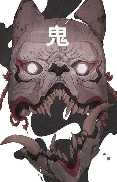 The Devil Masks Of Japan Whats An Oni Mask To Canvas