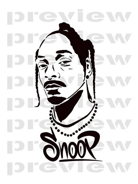 Snoop Dogg Svg File Perfect for Cricut Snoop Dogg Snoop | Etsy