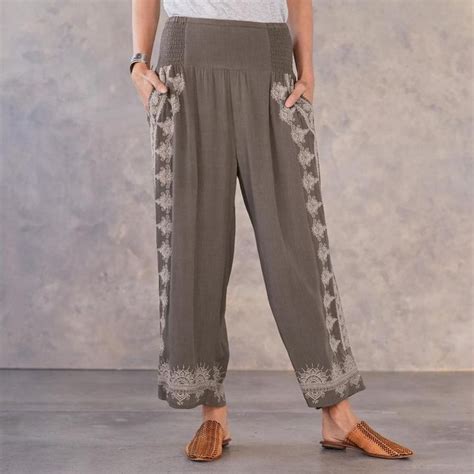 Casual Plus Size Loose Pants Jullymart Loose Pants Womens Casual Outfits Loose Printed Pants