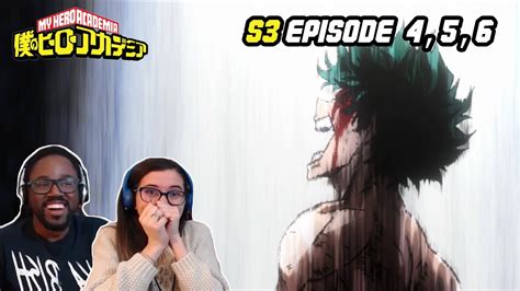 Deku Vs Muscular My Hero Academia Season 3 Episode 4 5 6 Reaction