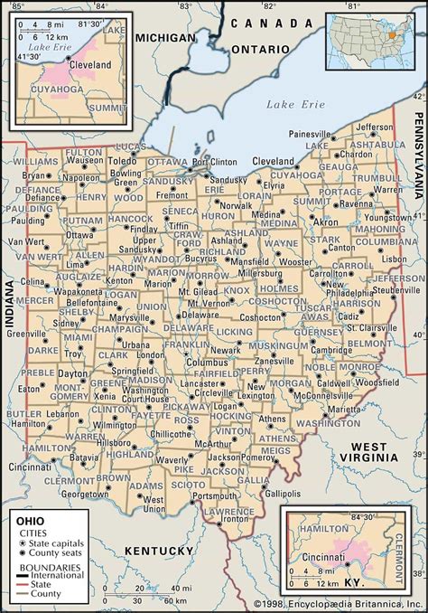 Historical Facts Of Ohio Counties Research Guide