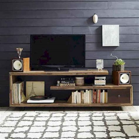 33 Best Farmhouse Living Room Tv Stand Design Ideas