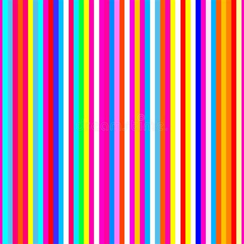Seamless Geometric Background Multi Colored Lines Vertical Stripes
