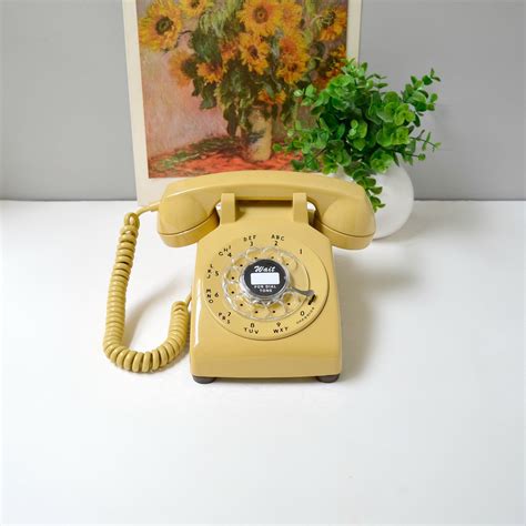 Vintage Rotary Phone Working Rotary Dial Telephone Retro Phone In