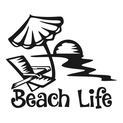 Beach Life Svg Designs Vectors And Clip Art Apex