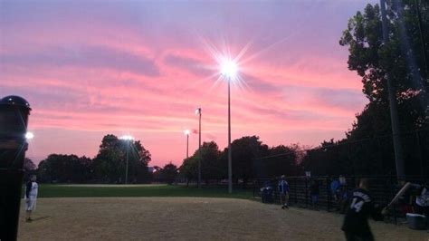 Chicago Afternoon Softballsummer Sunsets Summer Sunset Sunset Summer