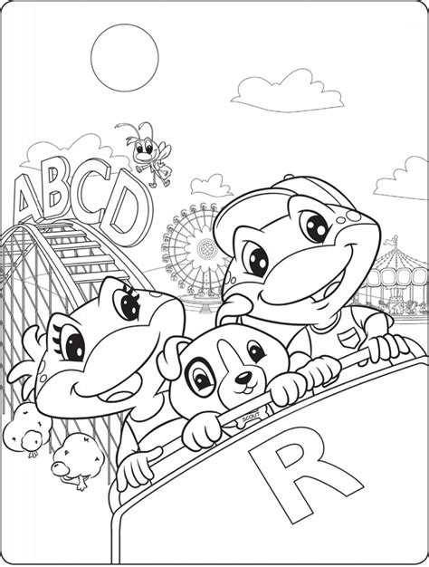 Halloween Scout From Leapfrog Coloring Play Free Coloring Game Online