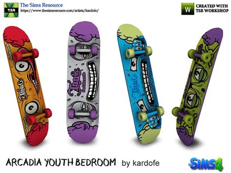 Sims 4 Skateboard Cc